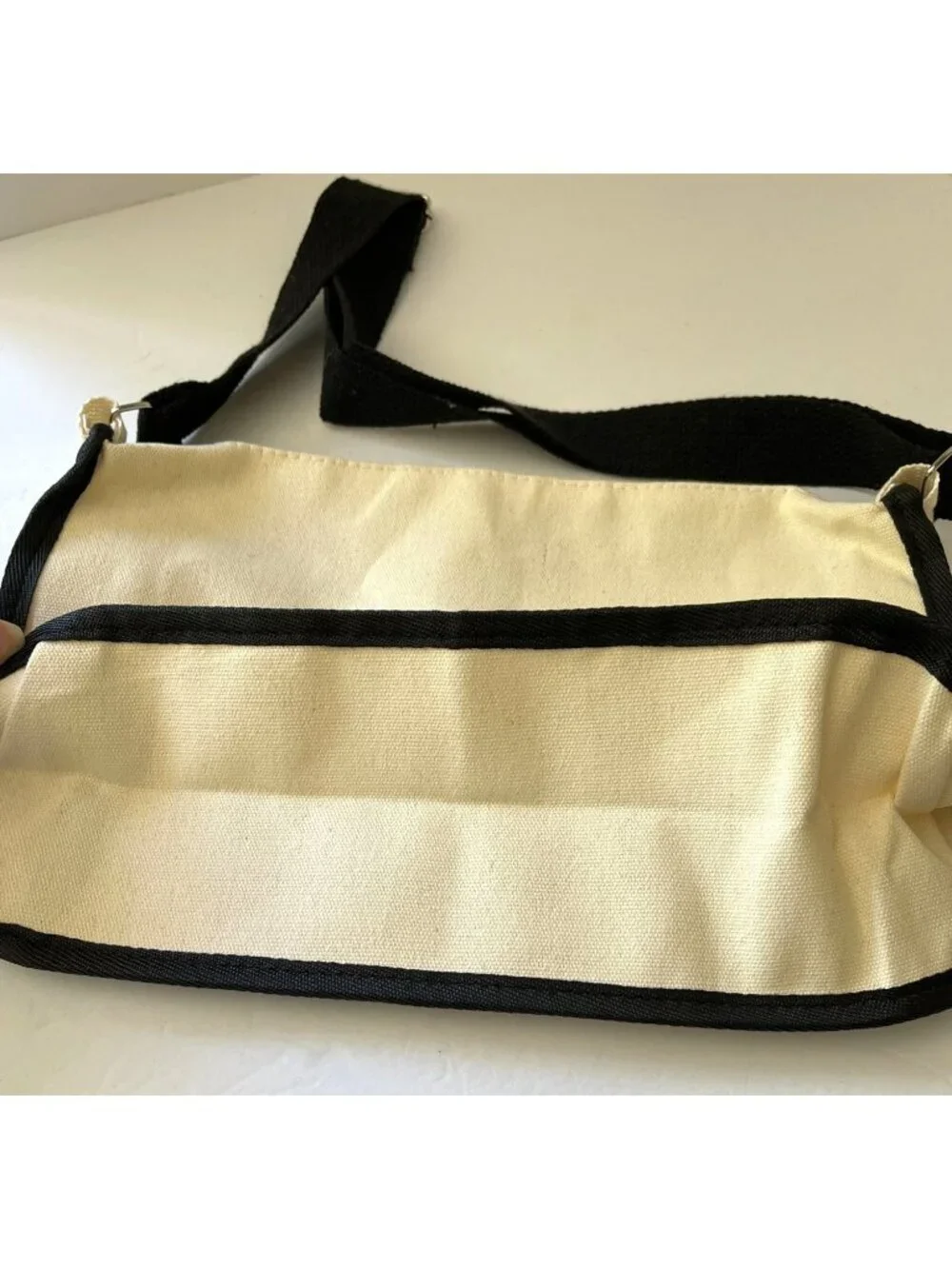 New Peanuts Snoopy Comic Print Canvas Shoulder Crossbody Bag